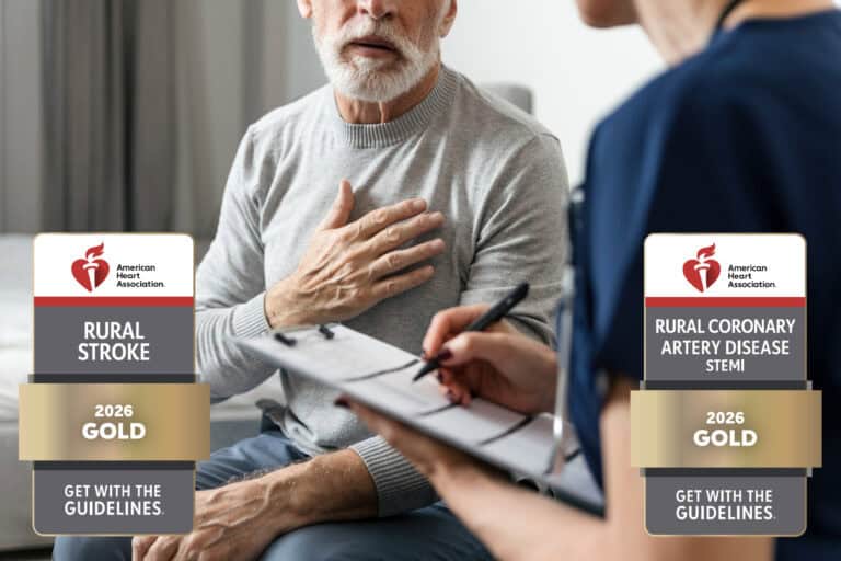 heart care patient with cardiologist