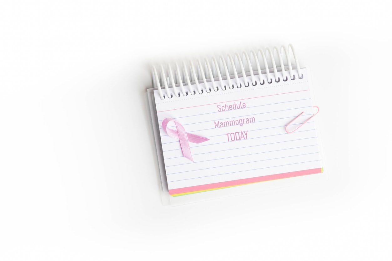 Mammogram check up during Breast Cancer Awareness Month